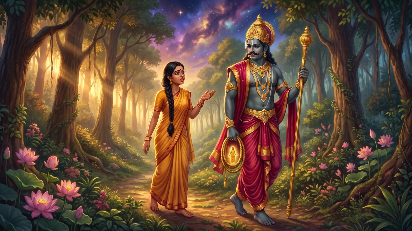Savitri and the Lord of Death