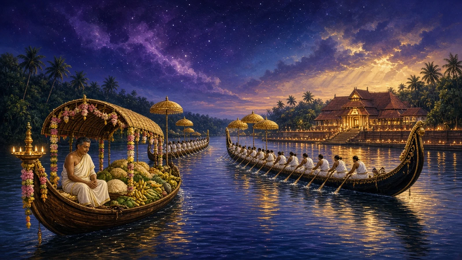 The Boat of the Onam Feast