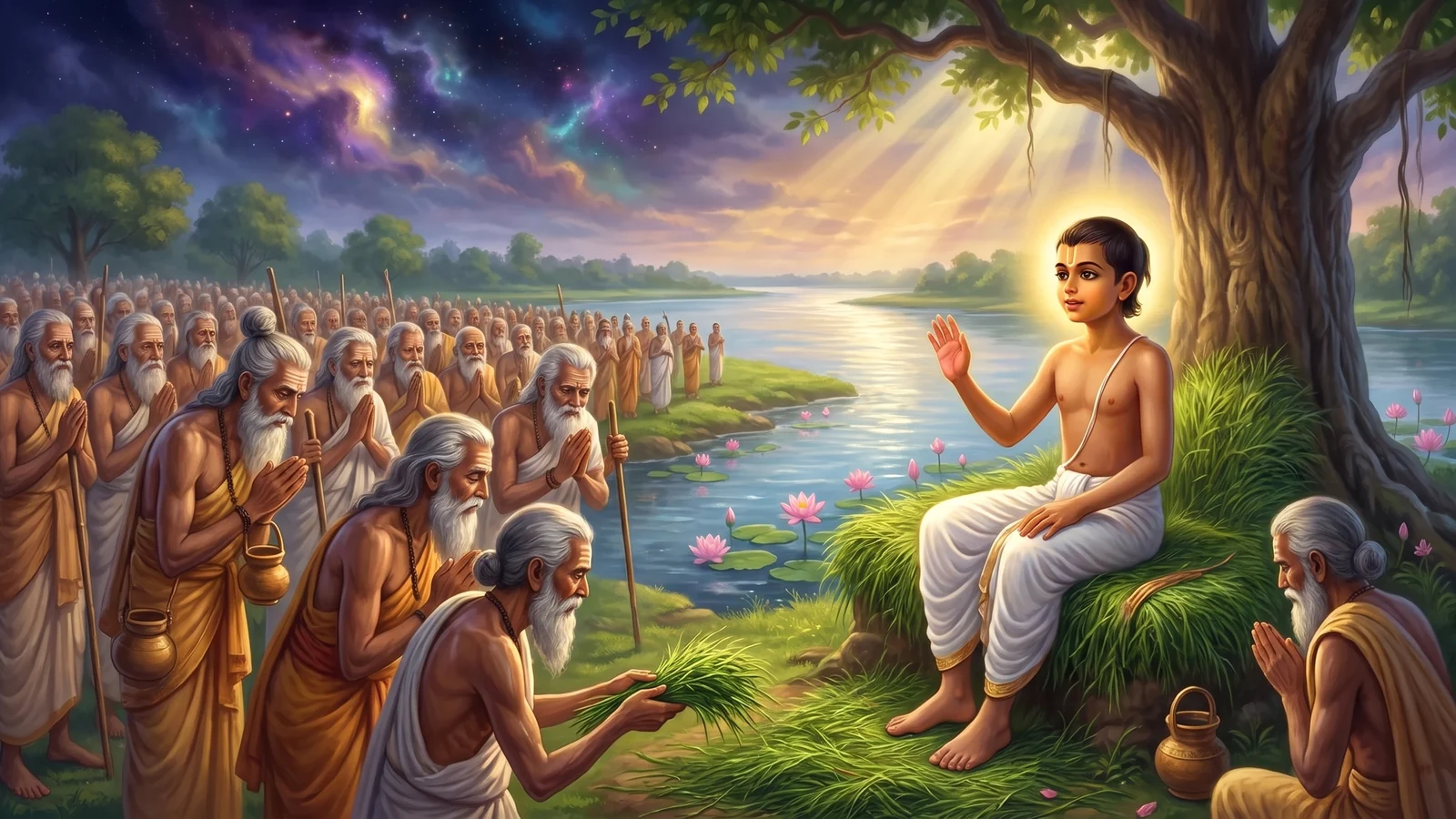 The Boy Who Kept the Vedas