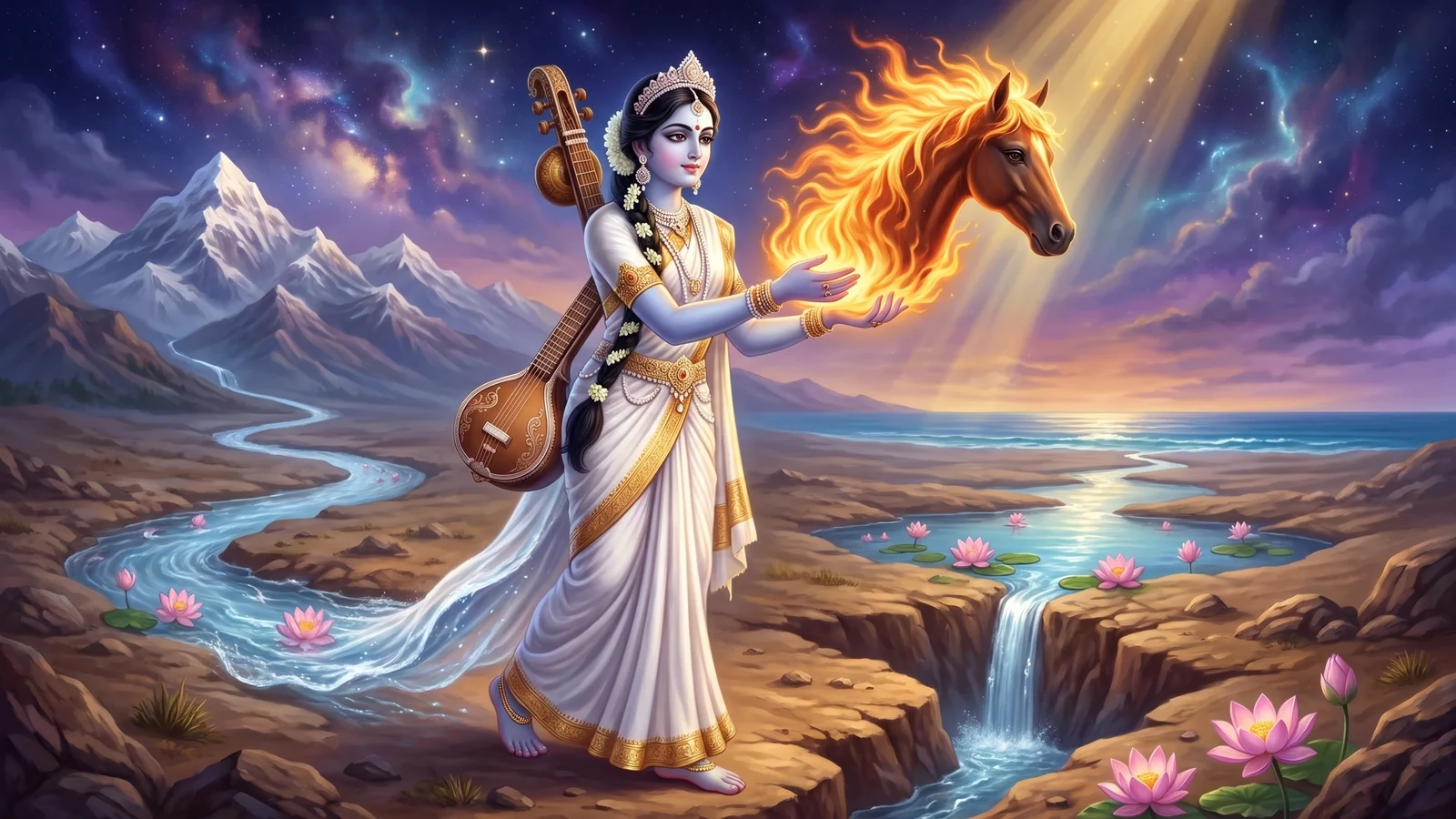 The Fire She Carried