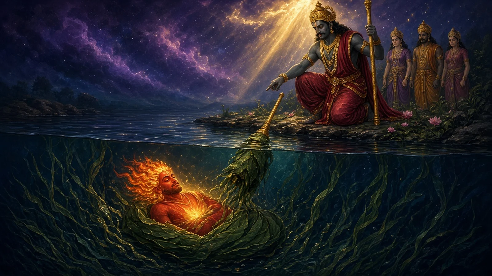 The Fire That Hid in the Water