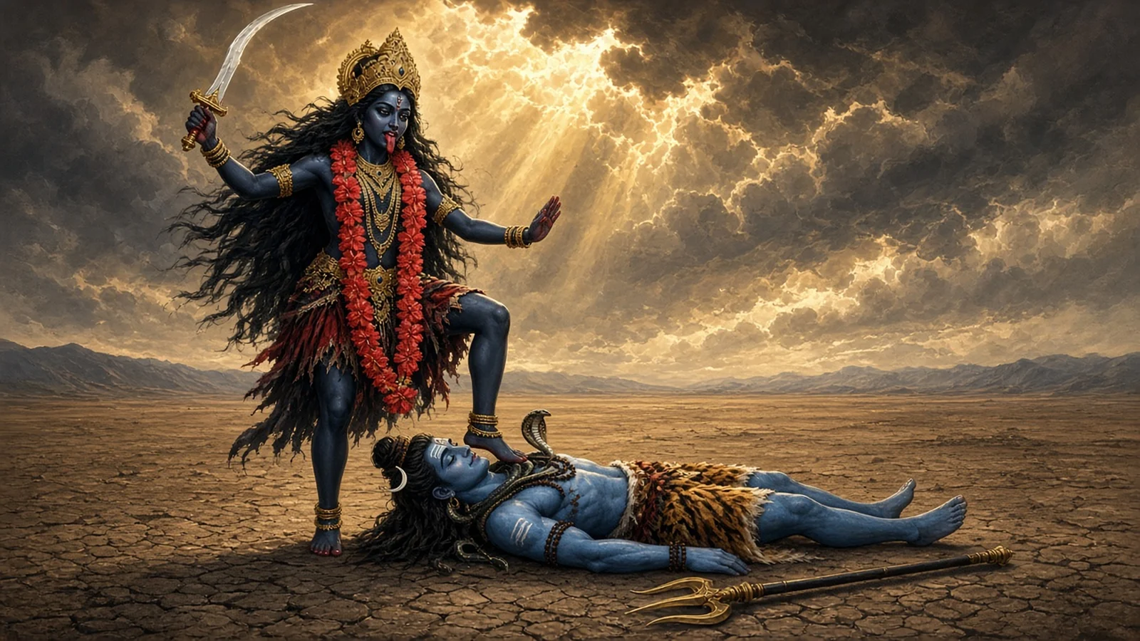 The Foot on Shiva's Chest