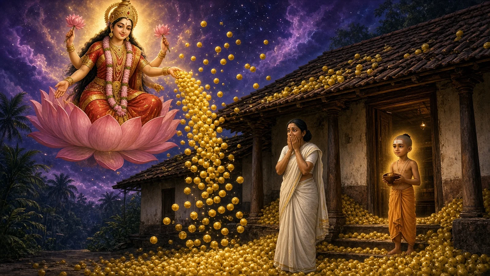 The Gooseberry and the Golden Rain