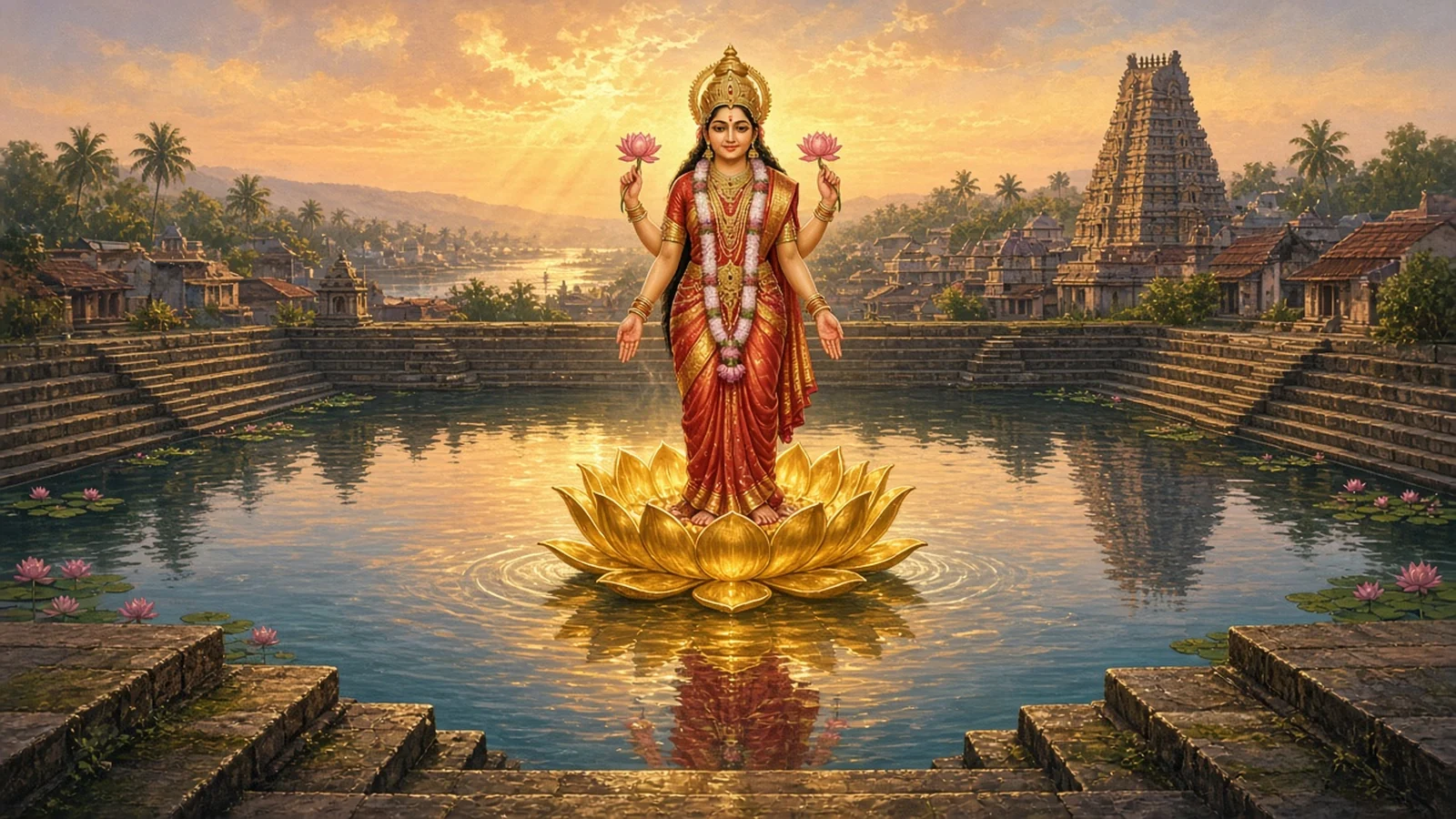 The Lotus at Tiruchanur