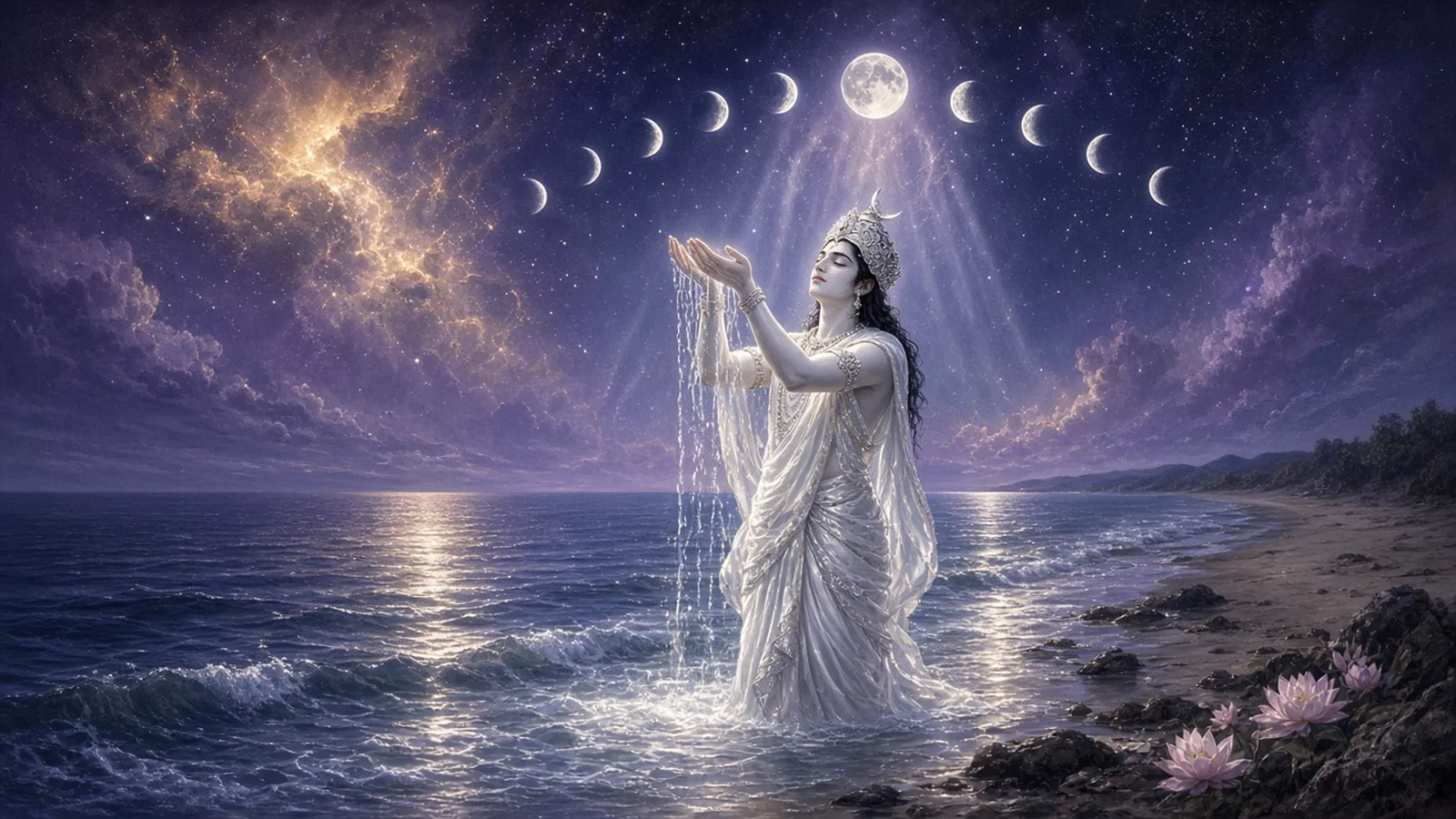 The Moon and the Twenty-Seven Sisters