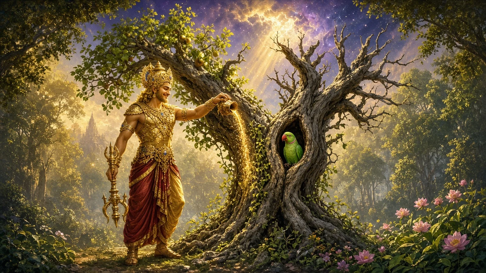 The Parrot and the Dead Tree