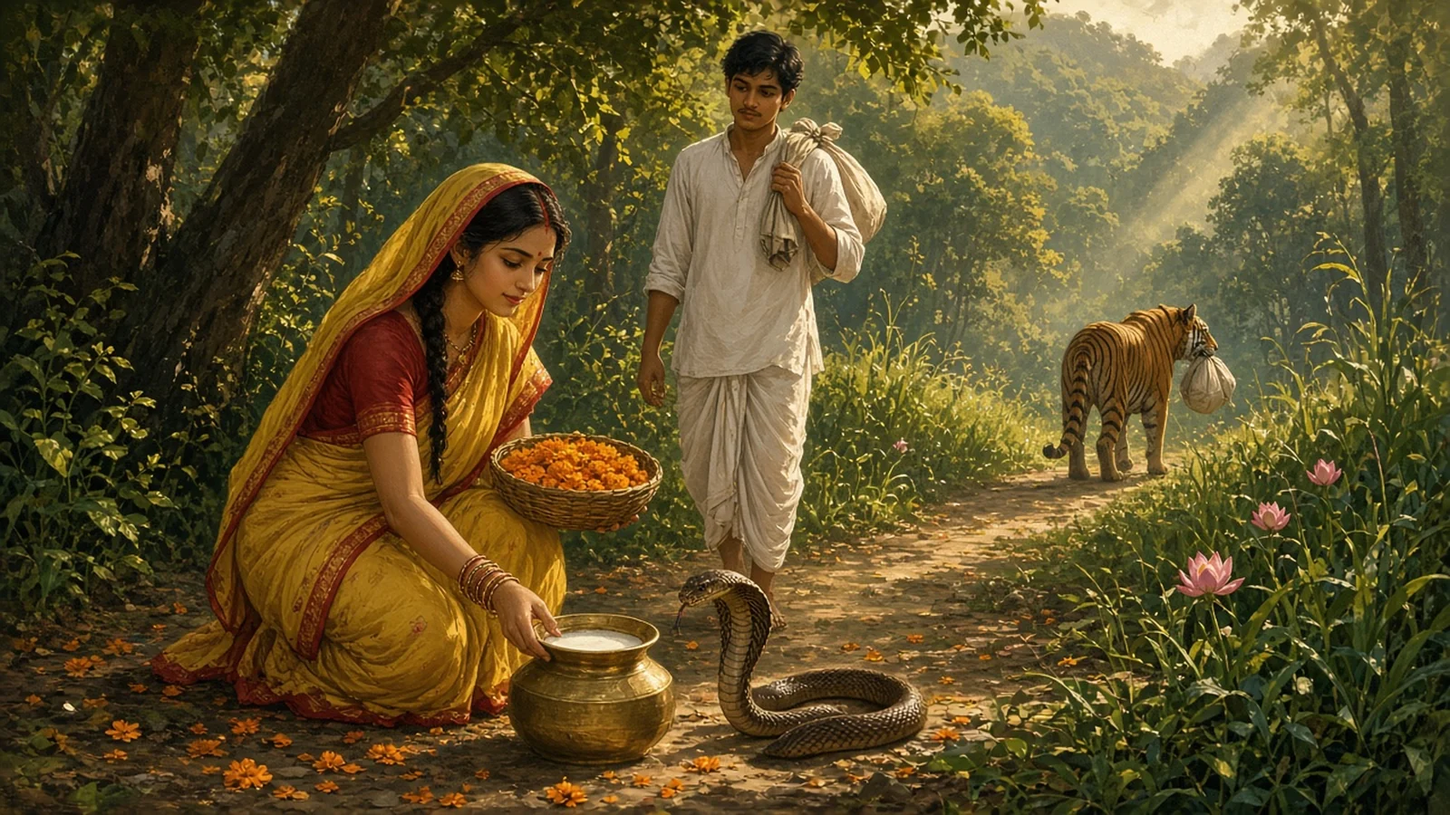 The Sister Who Walked Her Brother Home