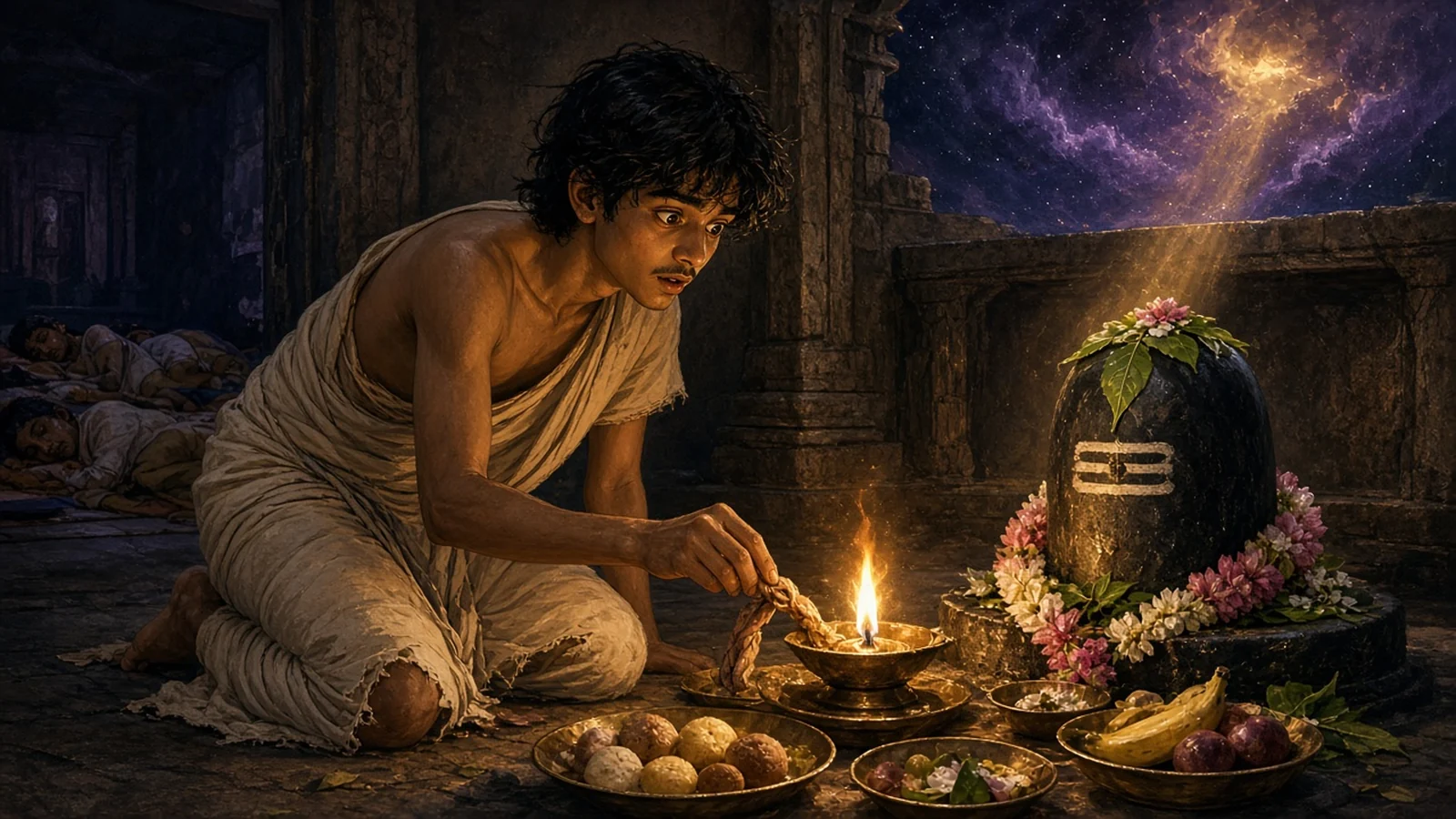 The Thief Who Trimmed the Lamp