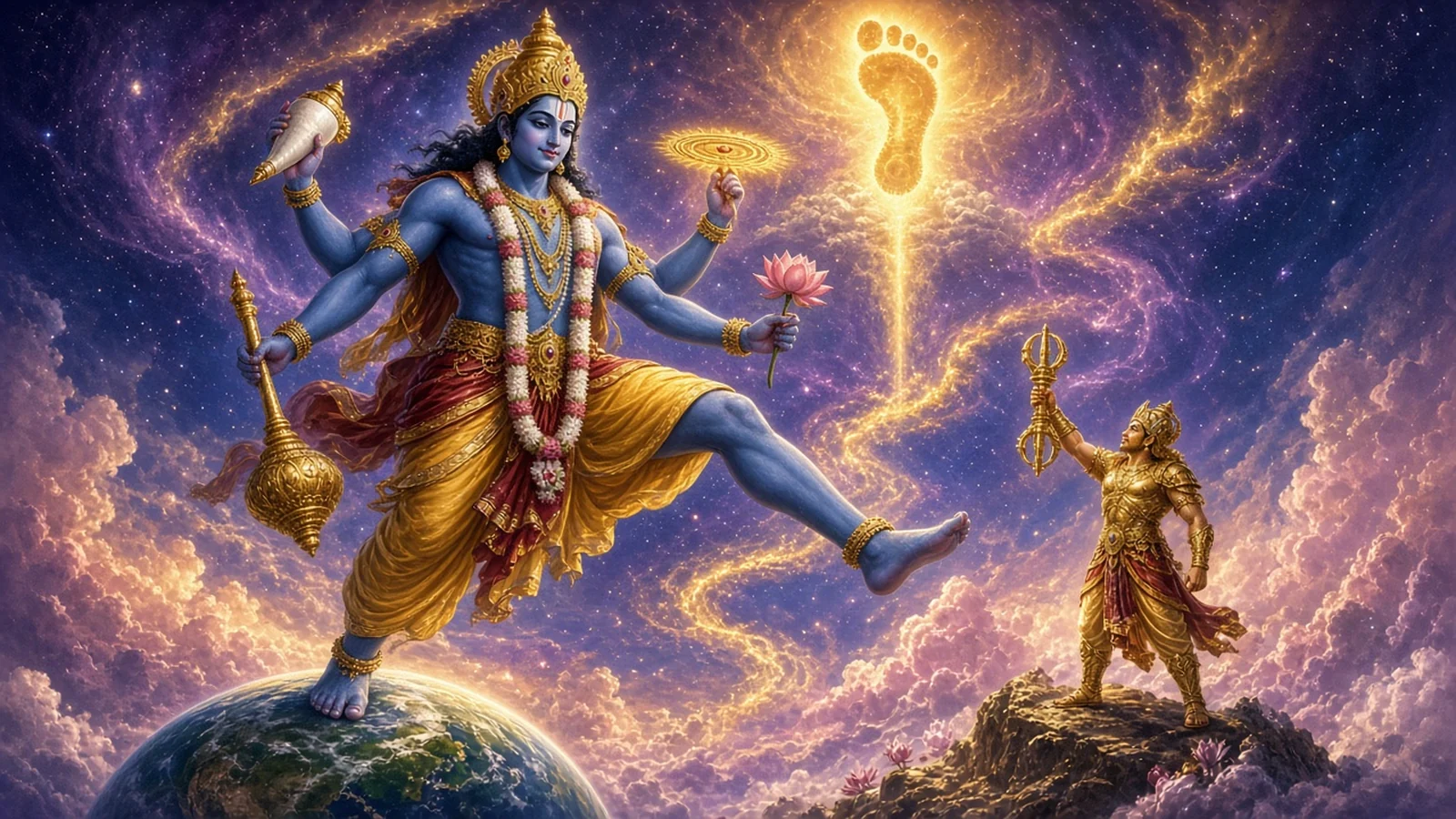The Three Strides