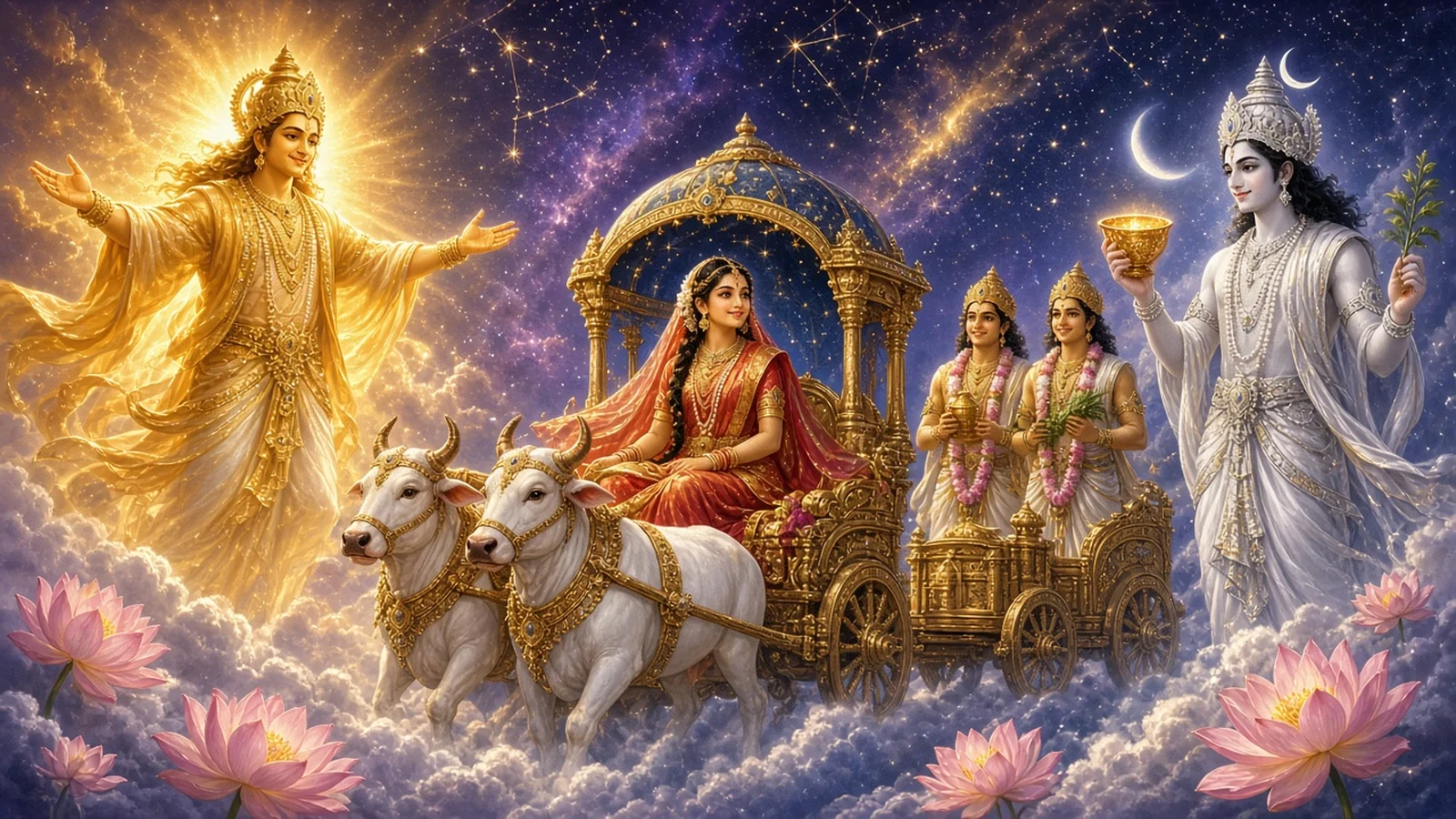 The Wedding of Surya and Soma