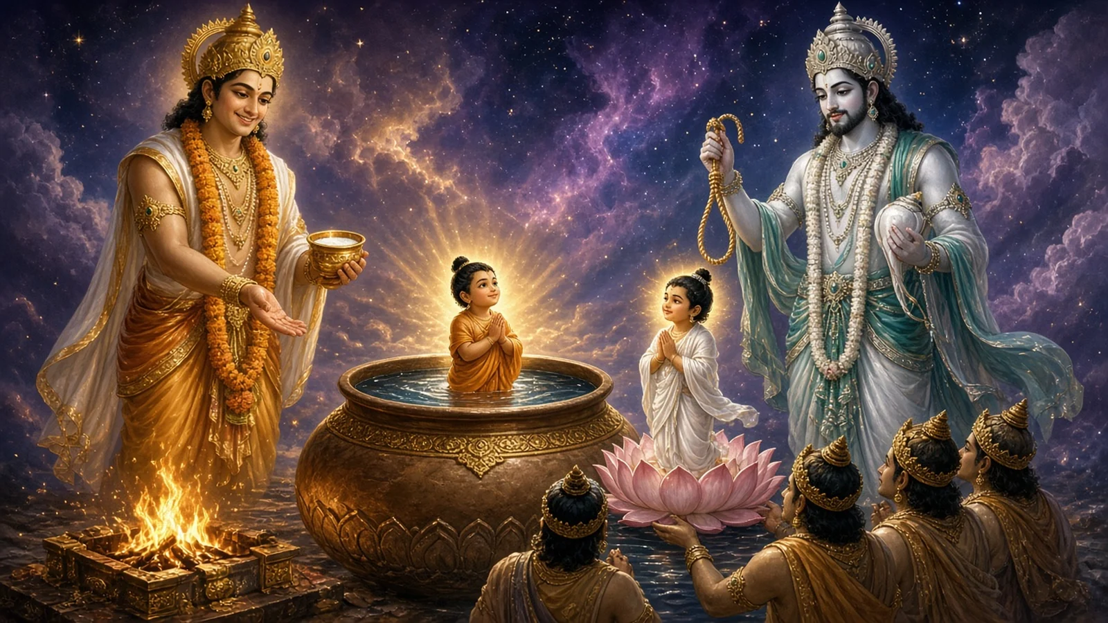 Two Sages from One Jar