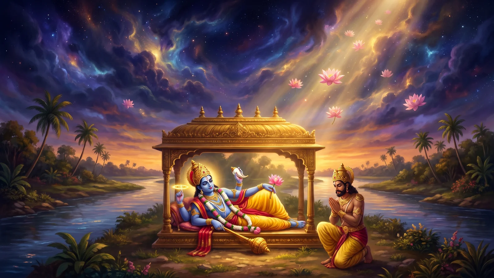 Why Ranganatha Faces South